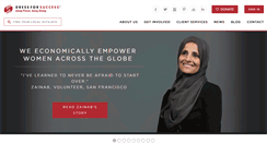Desktop Screenshot of dressforsuccess.org